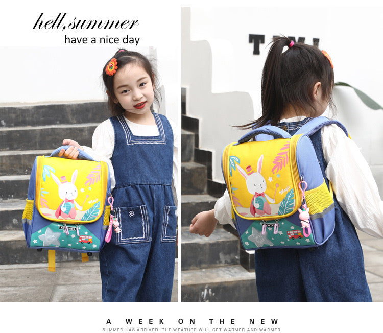 Cartoon School Backpack For Kids