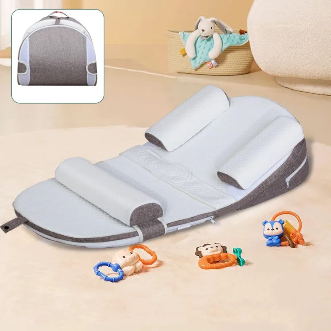 Baby anti-spitting ramp bed / pillow