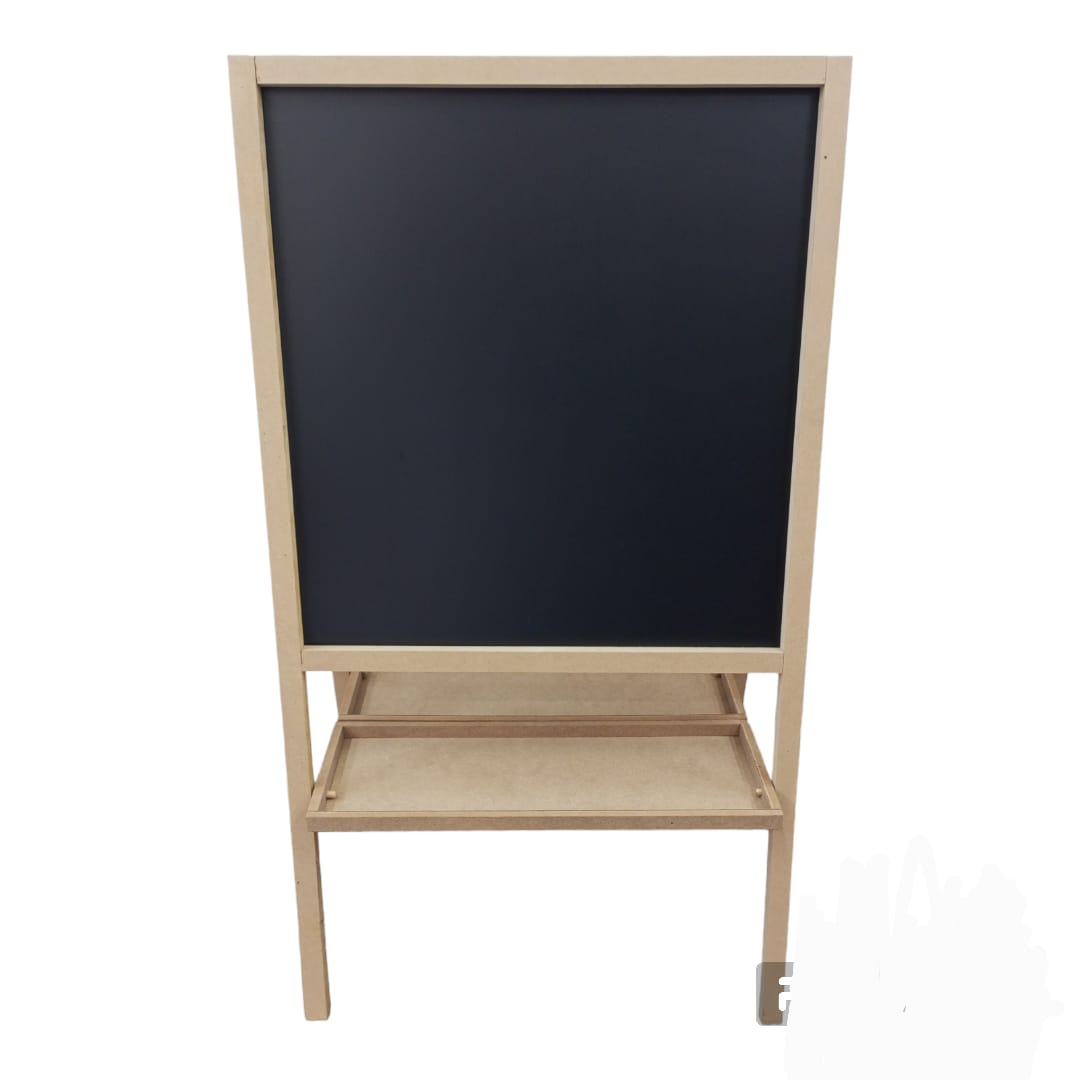 Two faced White and Chalk Board