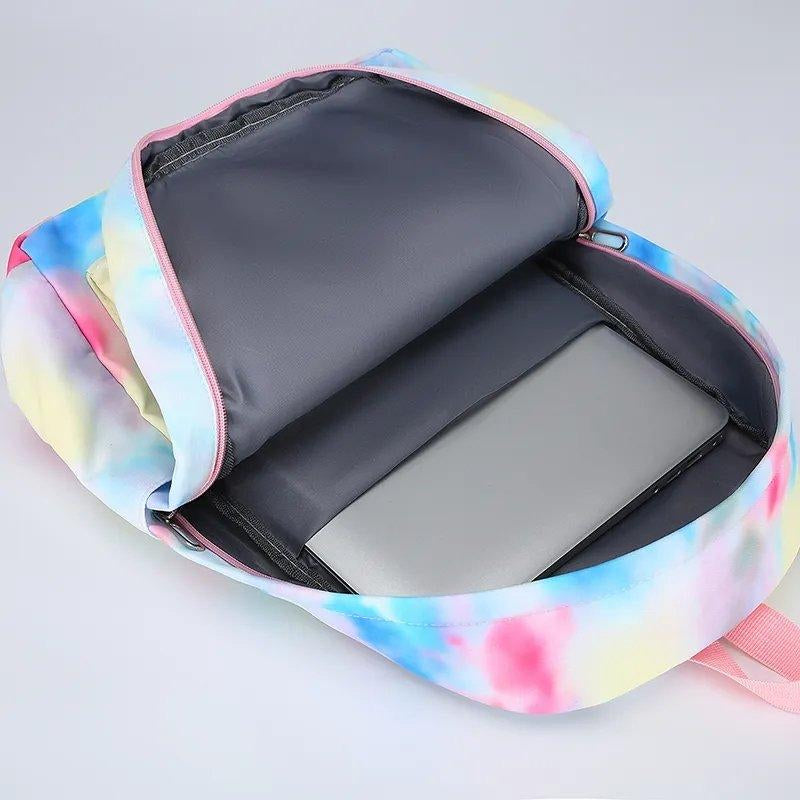 3 Pieces Set Teenagers Backpack