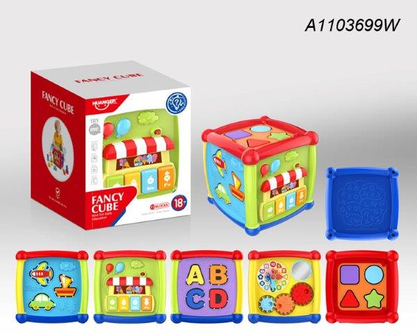 fancy cube building puzzle