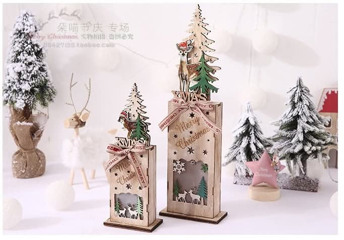 Christmas wooden decoration