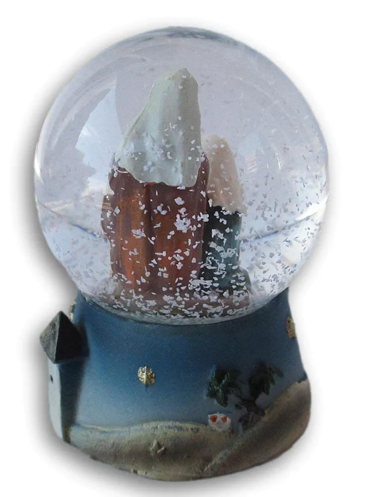 Christmas snow ball