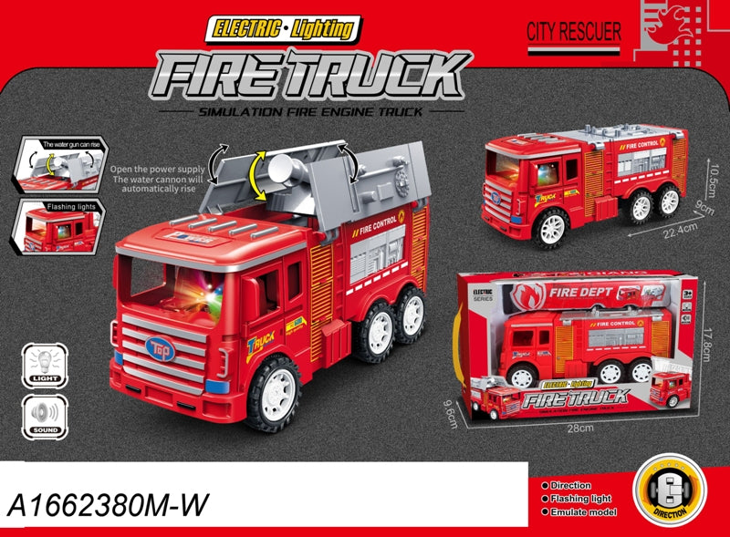 Fire truck city rescuer