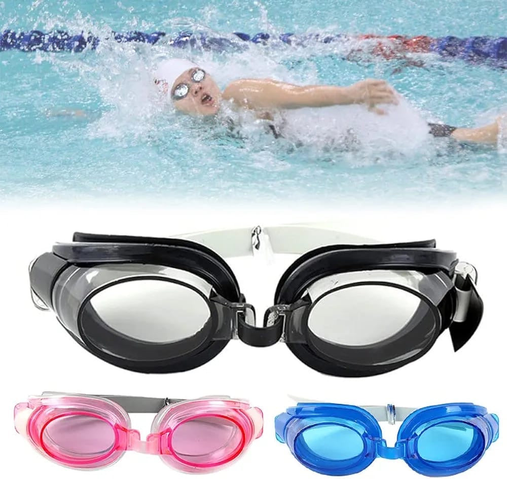 Adjustable swimming glasses