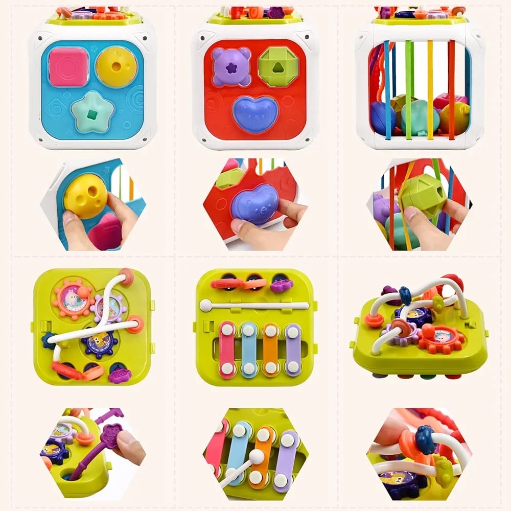 Shape sorting box