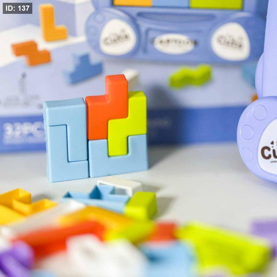 TETRIS bear multifunctional game puzzle