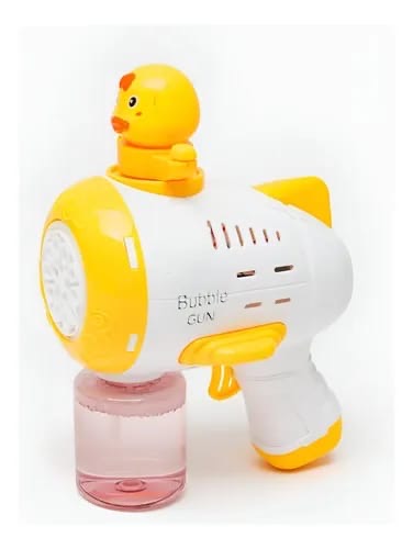 Character themed bubble blaster guns