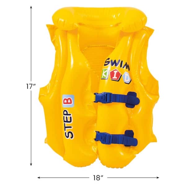 Swim kid inflatable vest