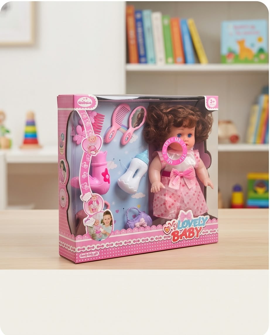 Cute Doll Set