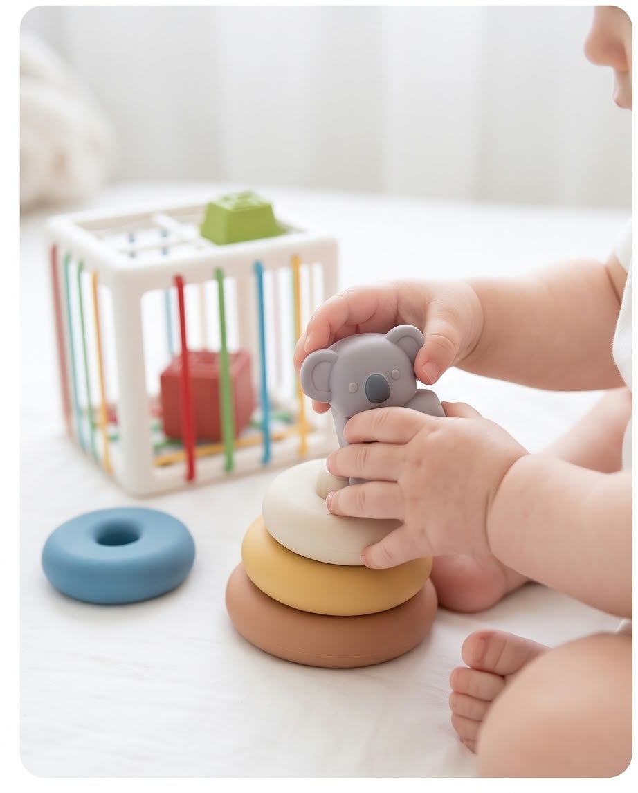 Soft Rubber Baby Set