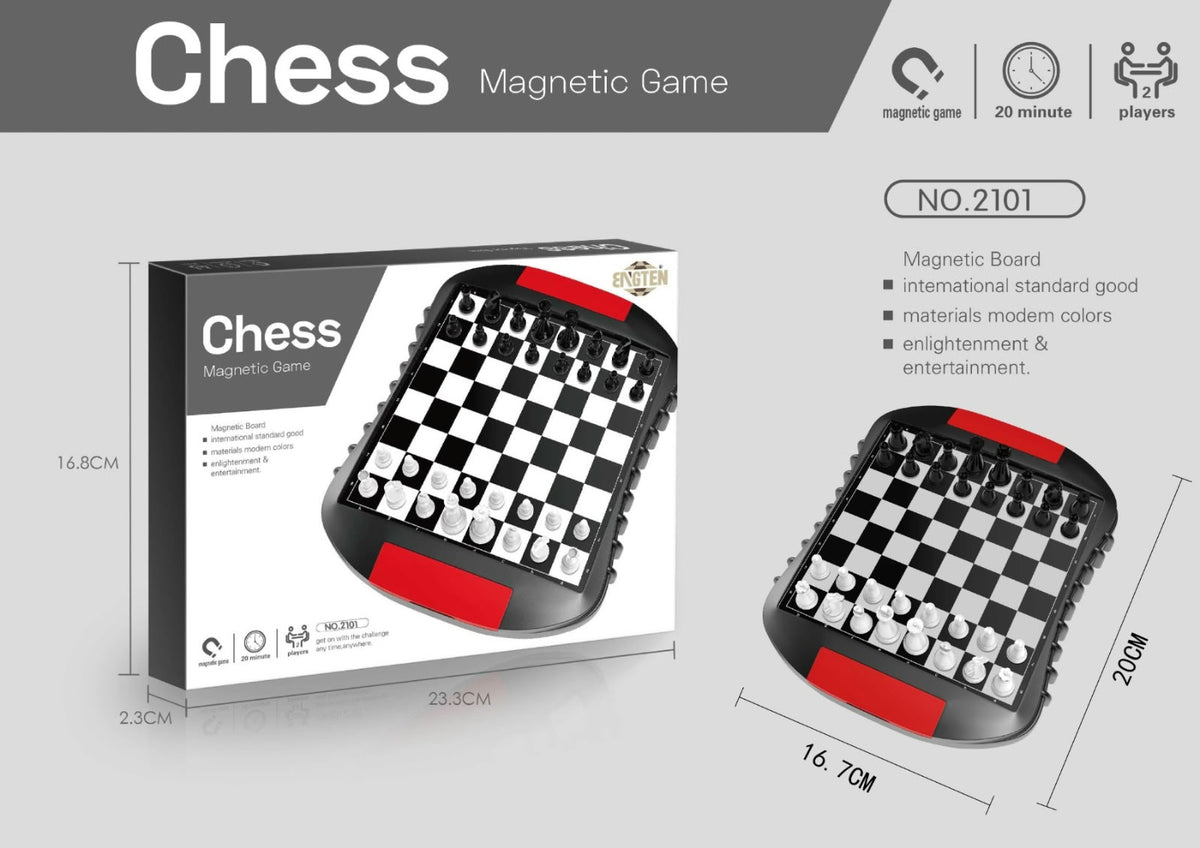 Chess / Snakes and Ladders Magnetic Game