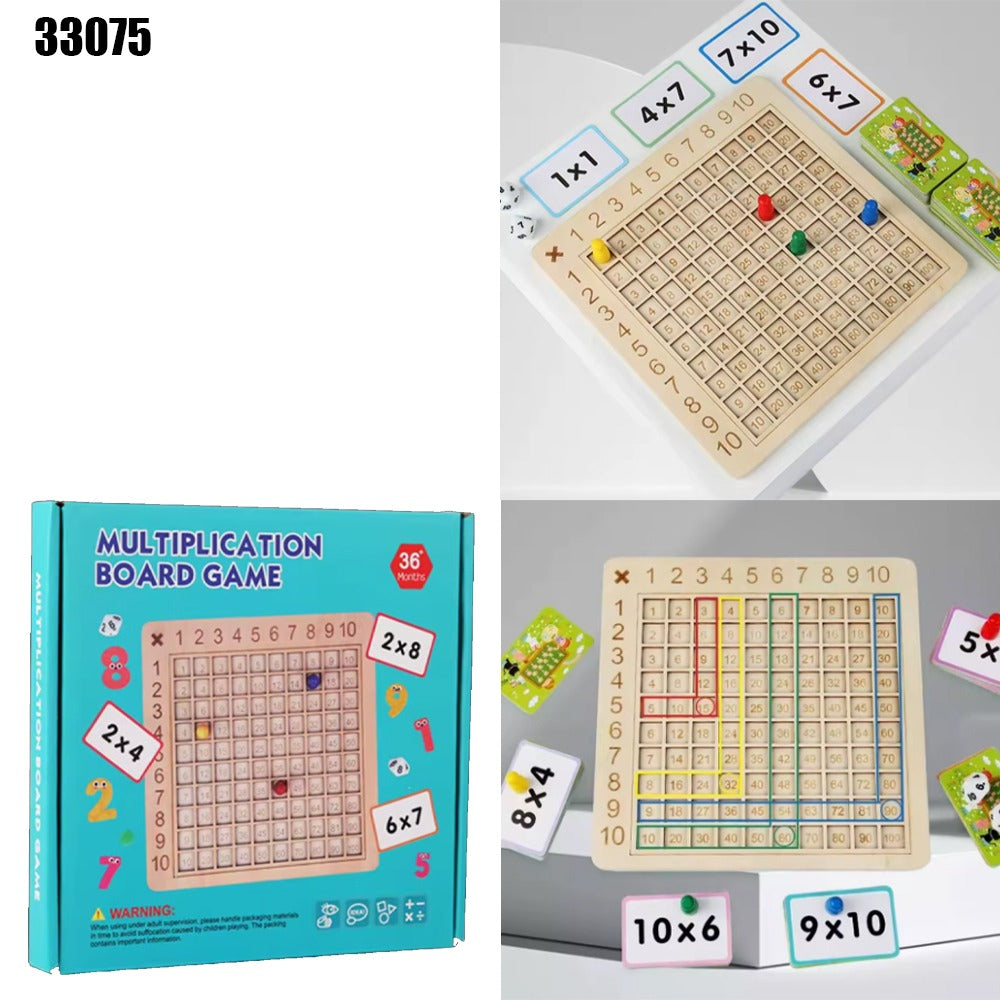 Multiplication board game