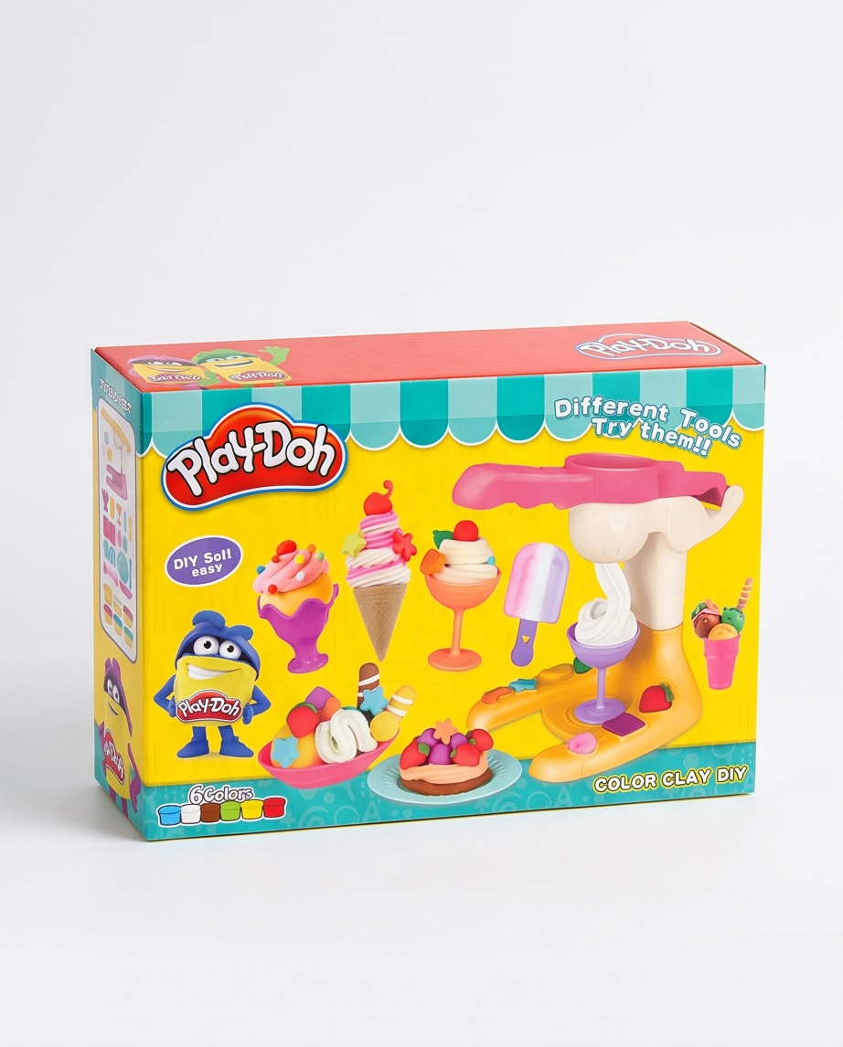 Play-Doh Color Clay DIY Ice Cream / Confectionery Playset