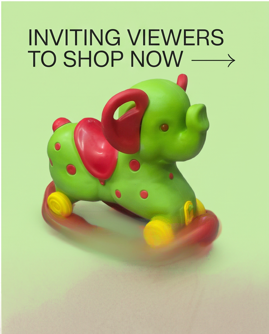 Elephant plastic rocker