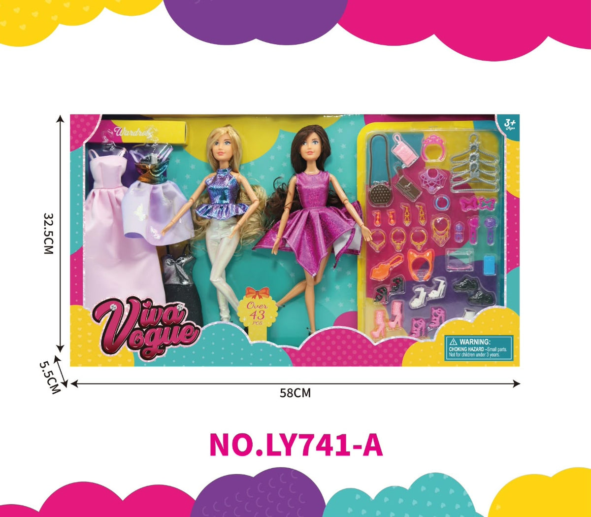 fashion doll set