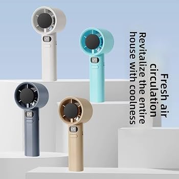 Pastel portable handheld fans
