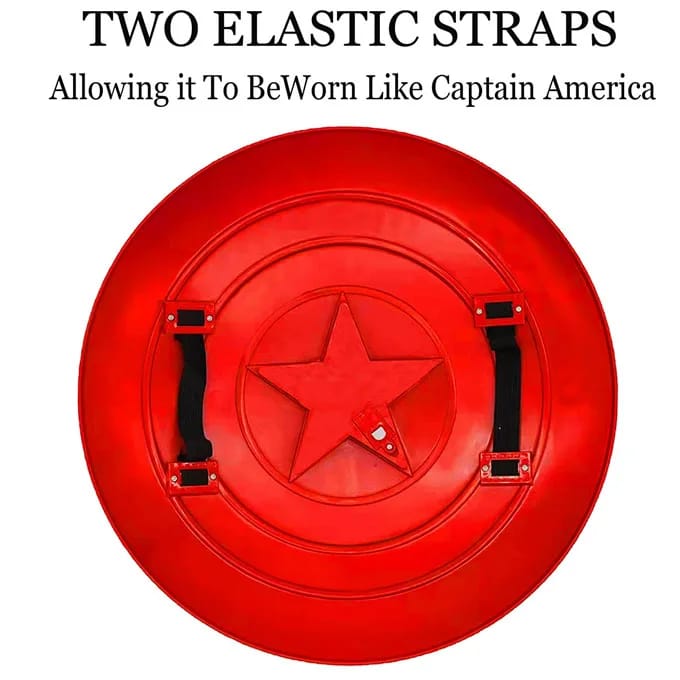 12.5-inch Captain America plastic play shield