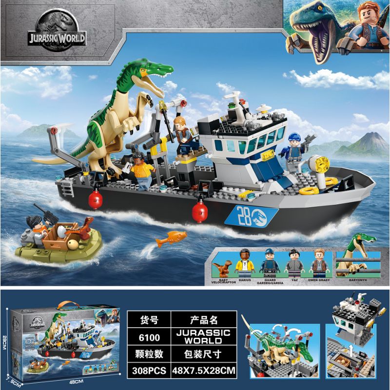 Jurassic world lego