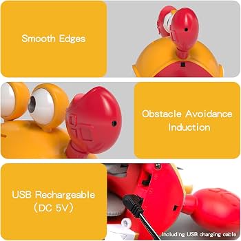 Crawly the Cute Crab baby toy
