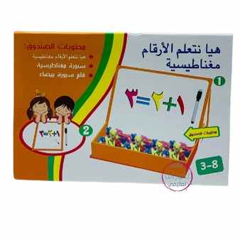Magnetic number box
