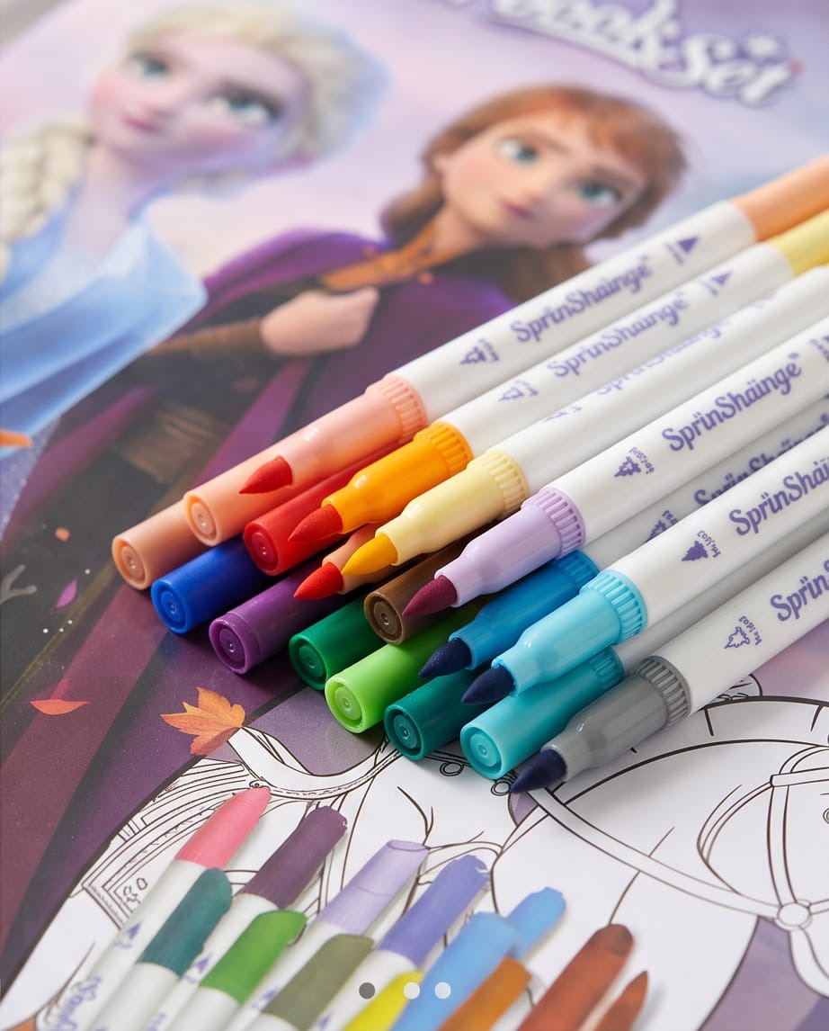 Character coloring book set
