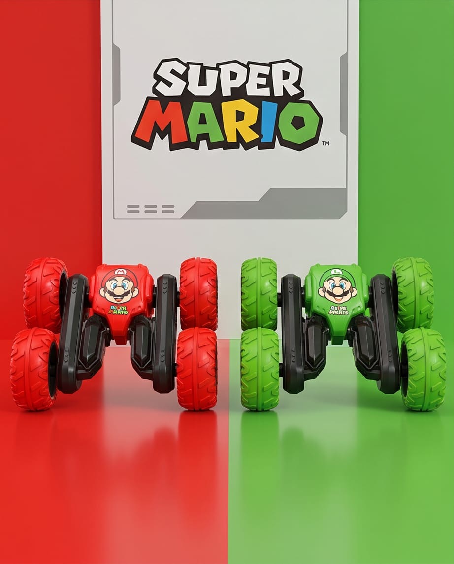 Super mario 360 degree rotate rock
