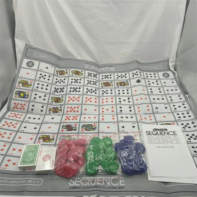 Sequence Jumbo Board Game