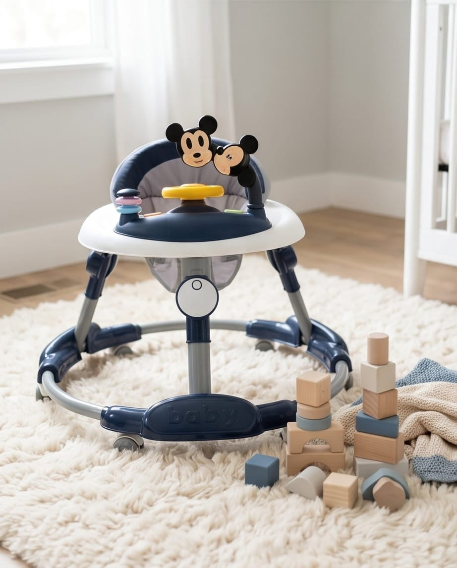 Mickey mouse themed baby walker