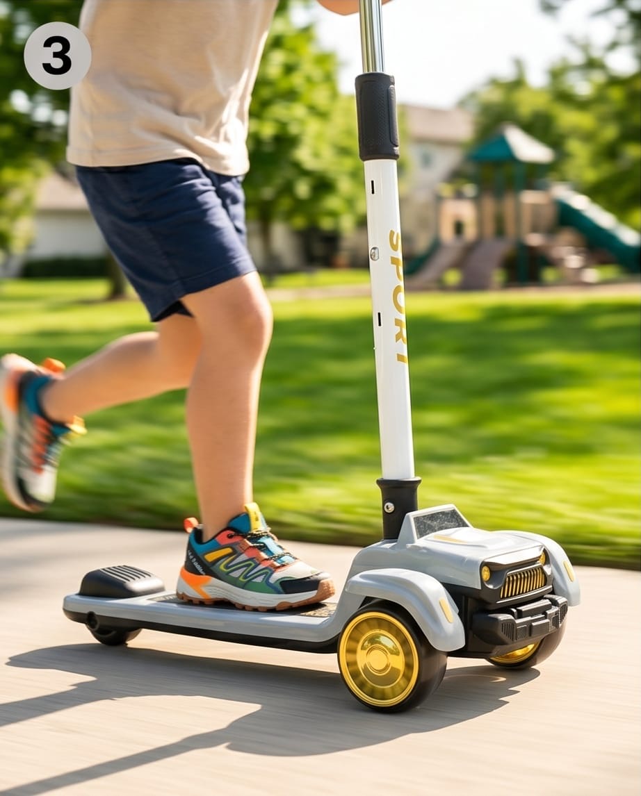 Sport kids kick scooter