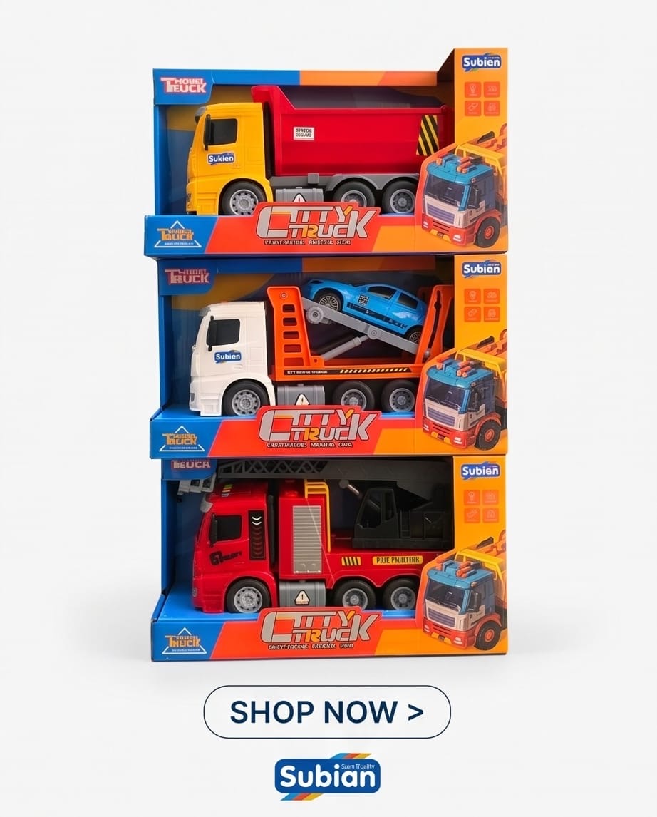 City truck toy vehicle
