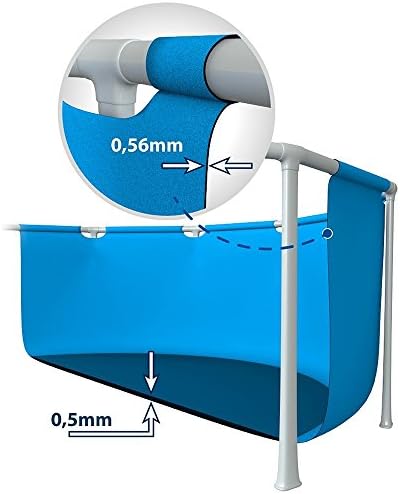 Rectangular frame pool intex