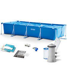 Rectangular frame pool intex