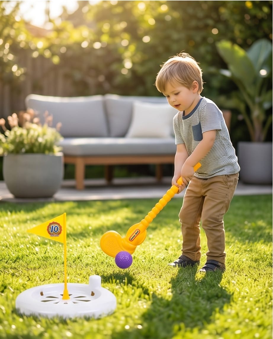 Mini golf play set