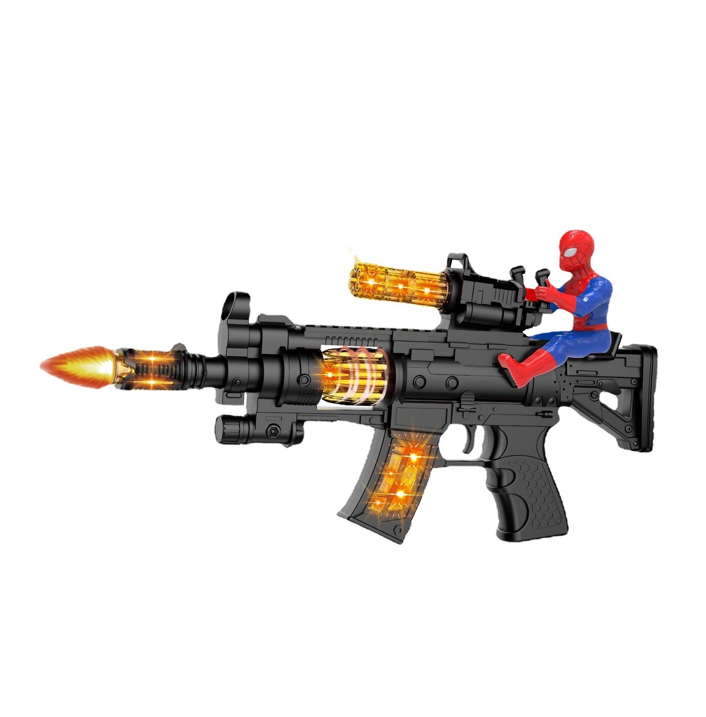 Spiderman noisy gun