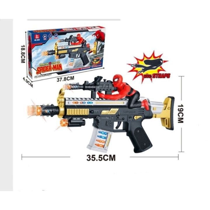 Spiderman noisy gun
