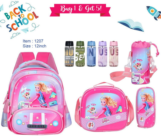 Barbie 12 inch Backpack Set