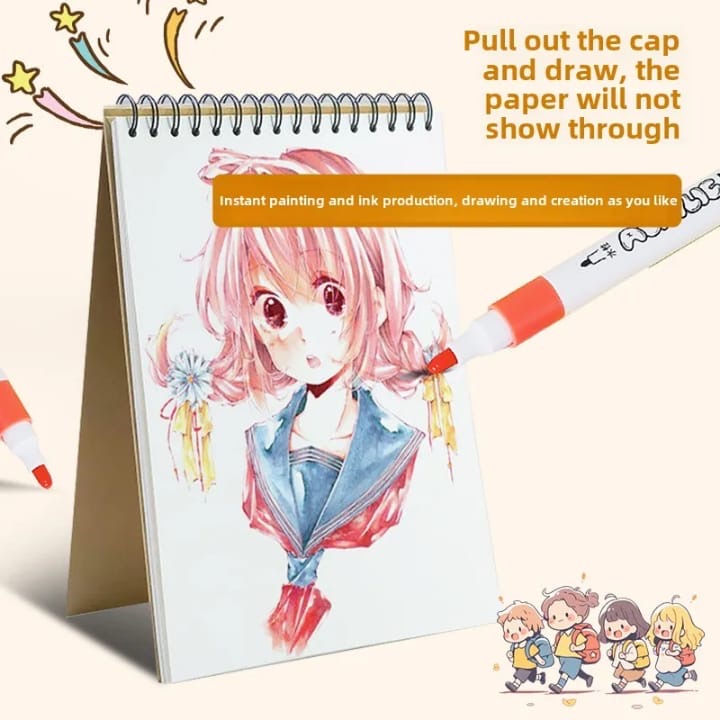 Coloring box acrylic