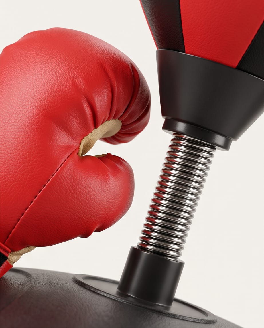 children's Boxing Championship Punching Ball set