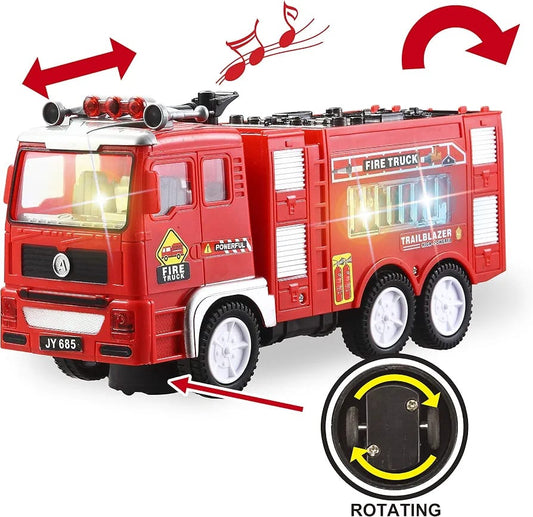 electric "Trailblazer" toy fire truck