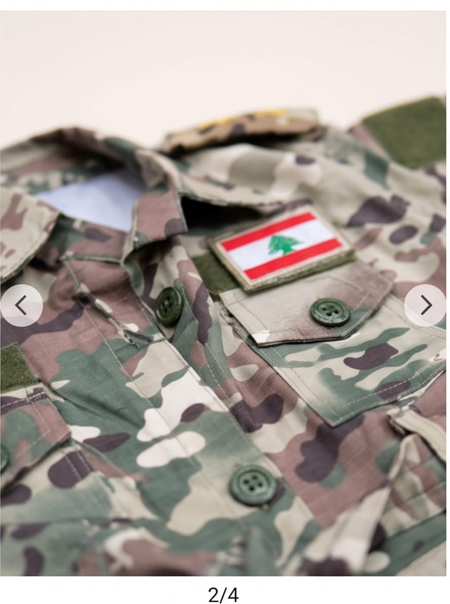 Lebanese Army-style children's dress