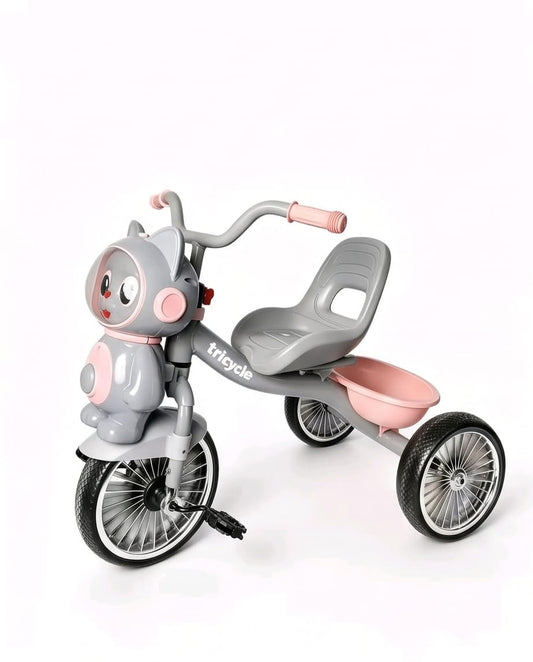 animal-themed children's push tricycle