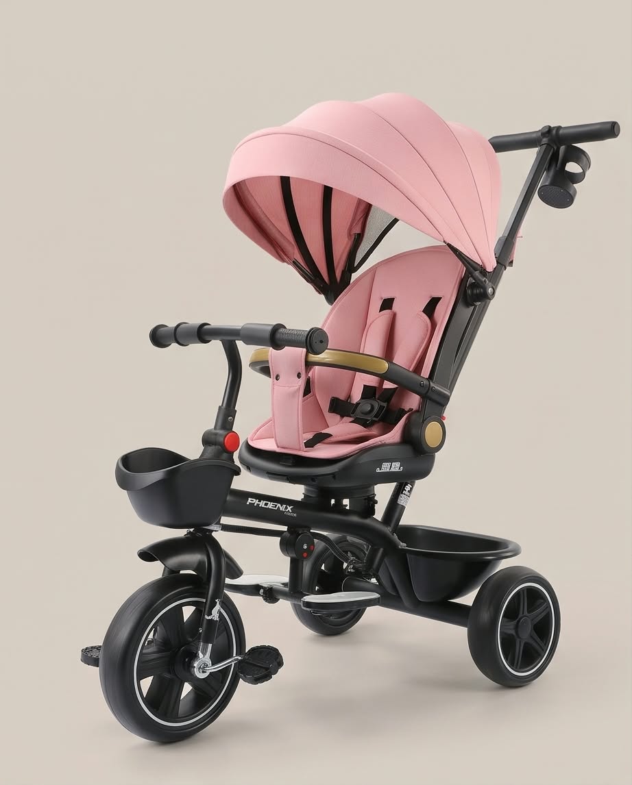 multi-functional children's tricycle stroller.