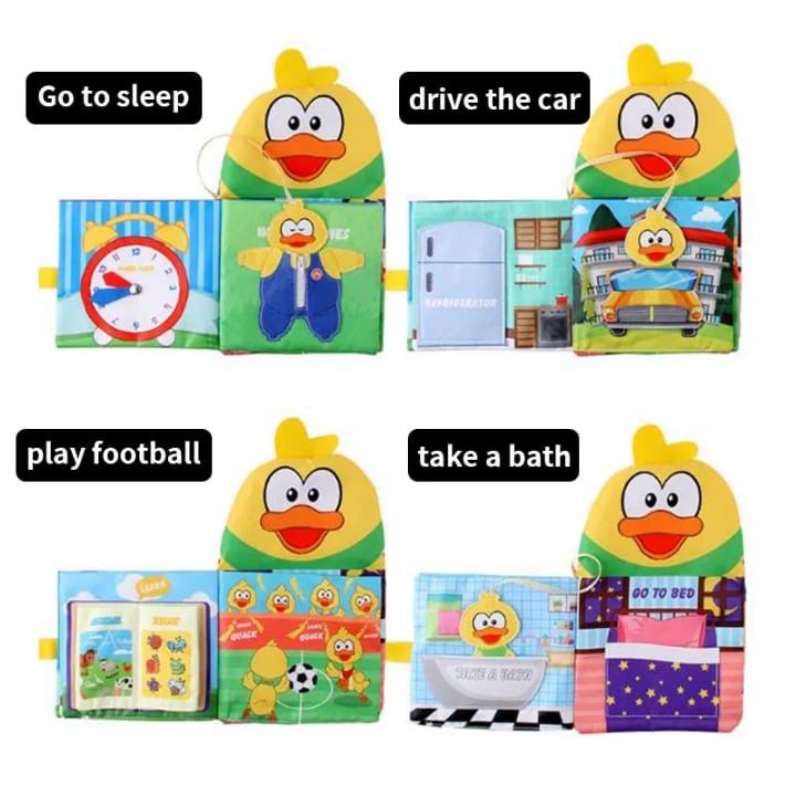 Teaching cloth book