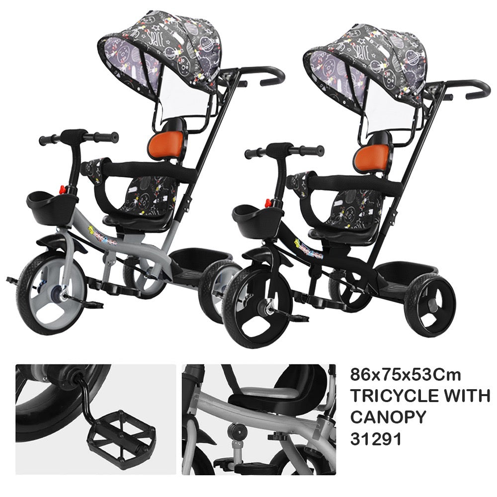 Space themed stroller tricycle