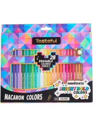 Tasteful macaron erasable colored pencil