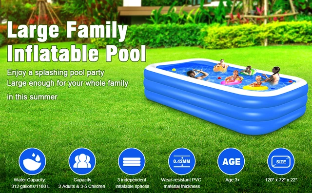 Family Inflatable Swimming Pool