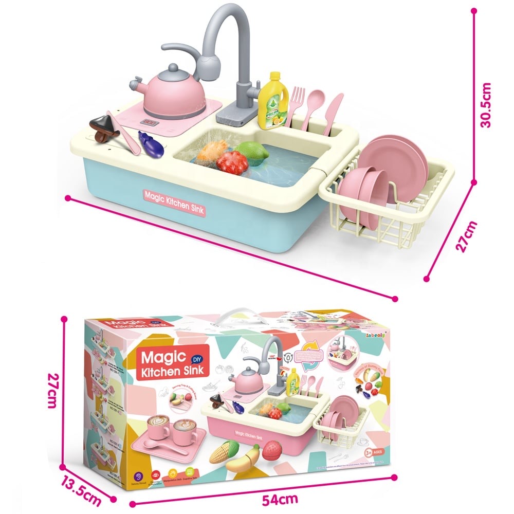 Magic kitchen sink play