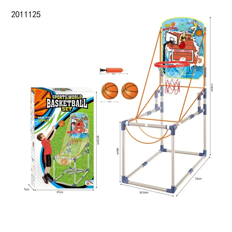 Kids Indoor & Outdoor Shooting Basketball Stand