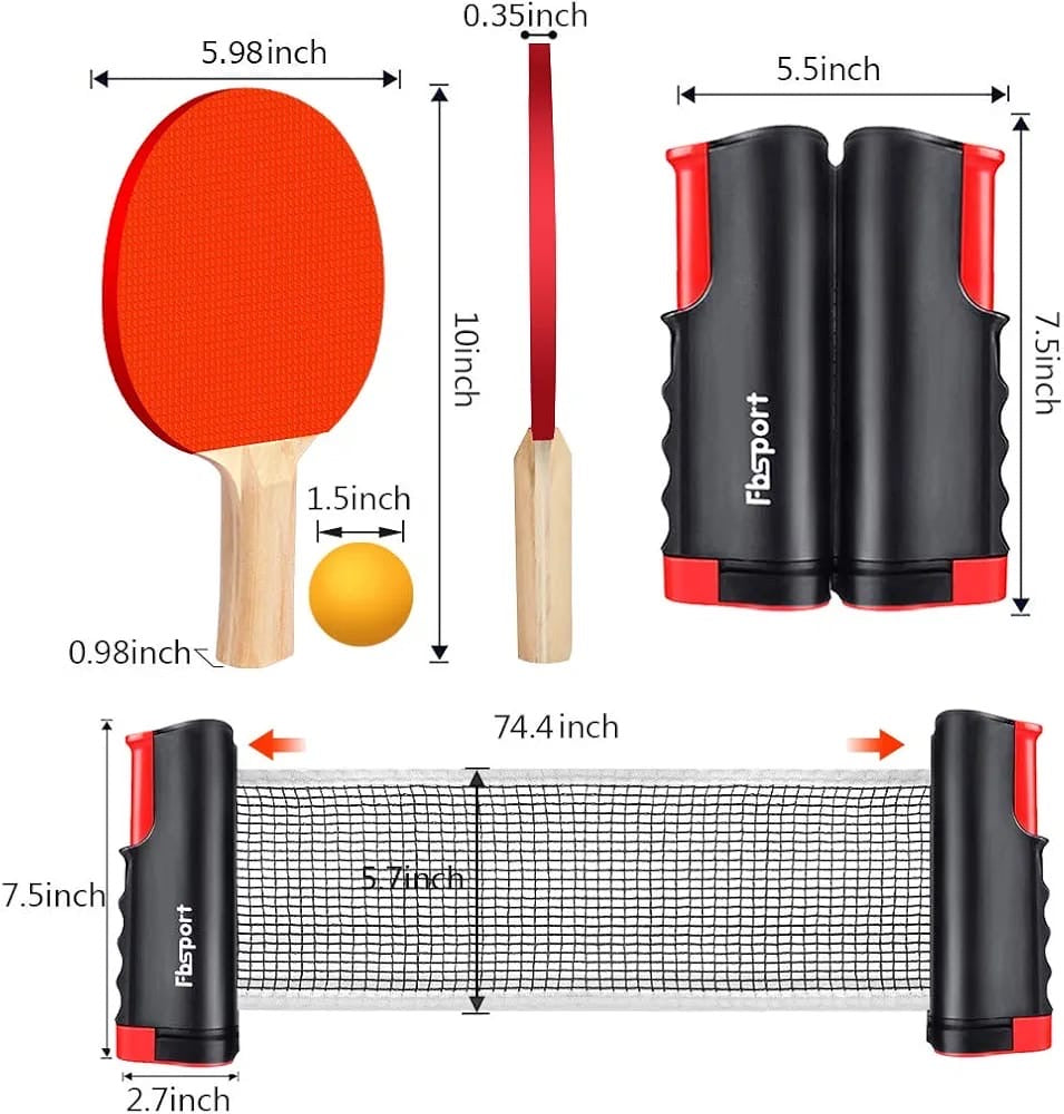 Ping pong set